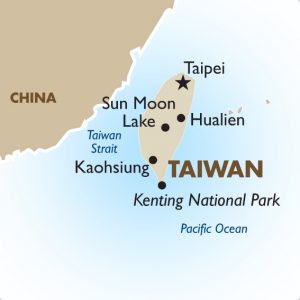 Taiwan map